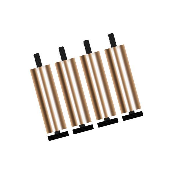 仕様:材質: アルミニウム合金サイズチャート:直径: 2.8 センチメートル/1.10 インチ.ネジ M8高さ:6cm/2.36インチ.推奨調整可能な高さ範囲:5.6-6.4cm/2.20-2.52インチ高さ: 8cm/3.15インチ.推奨...