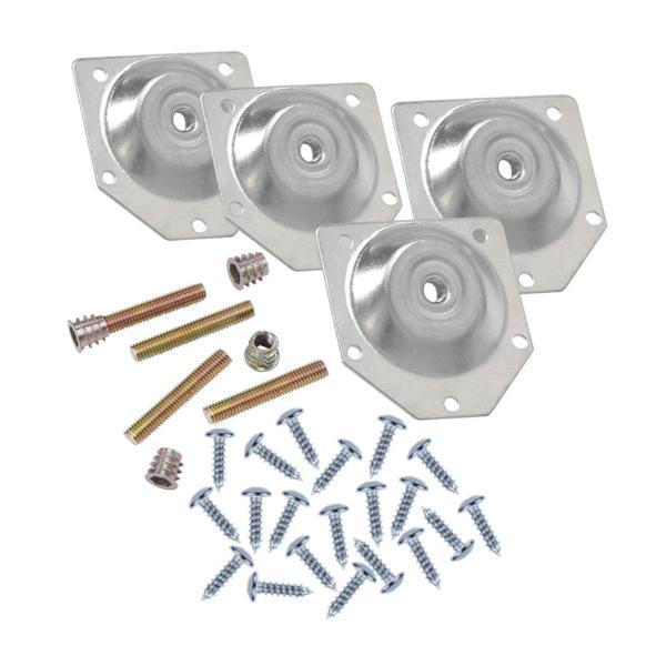 説明:[高品質の素材で作られています]: この家具ハードウェアセットは高品質の鉄で作られており.頑丈で.耐久性と長寿命を保証します. [取り付け簡単]: 家具脚取り付けプレートの設計により.角度の付いた脚を家具に簡単かつ安全に取り付けること...