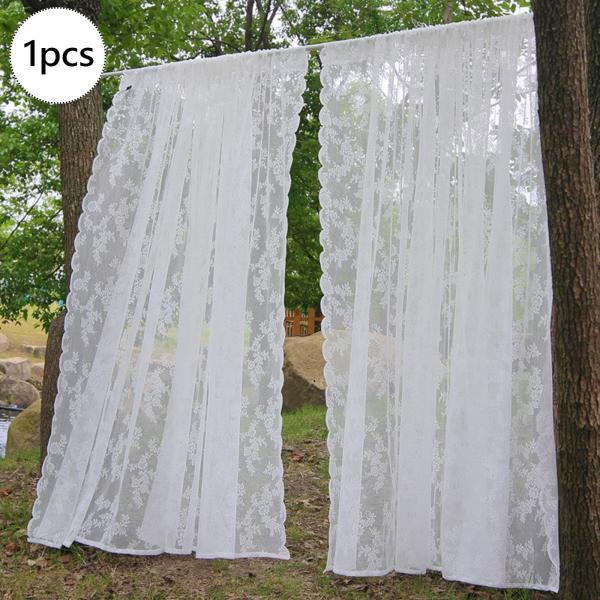 説明:[エレガントなデザイン]: ヴィンテージスタイルのセンスを備えたスタイリッシュでエレガントなデザインが特徴のこのレースチュールカーテンは.家の装飾を簡単に引き立て.どんな部屋にも洗練されたタッチを加えます[高品質素材]: 高品質で作ら...