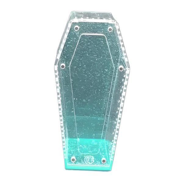 説明:[クリアな視界と頑丈な構造]: 高品質の高透明アクリルで作られたこの棺型のハエトリグモ飼育ケージは.ペットの行動を遮るものなくクリアに観察できます.頑丈な構造により.長期間の使用と安全な生息地を保証します. [小型ペットのための多目的...