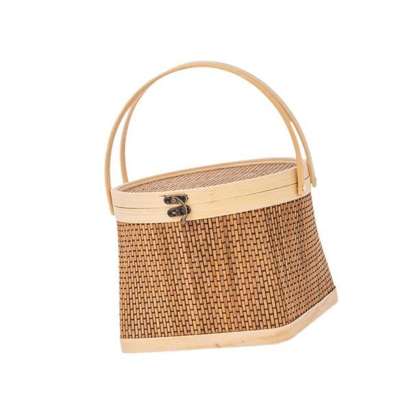 説明:[手作り]熟練の職人の手によって編まれたこの竹かごは.伝統的な職人技が光り.どんなお祝いの場にも優雅さを添えます. [多用途]竹編みバスケットは.ギフトボックス.フルーツバスケット.収納オーガナイザー.または自宅やオフィスの装飾品とし...