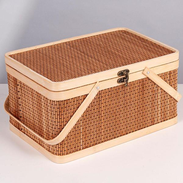 説明:[手作り]熟練の職人の手によって編まれたこの竹かごは.伝統的な職人技が光り.どんなお祝いの場にも優雅さを添えます. [多用途]竹編みバスケットは.ギフトボックス.フルーツバスケット.収納オーガナイザー.または自宅やオフィスの装飾品とし...