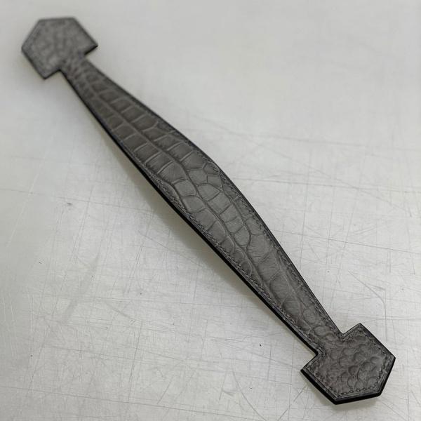 スチール製の木製レザークラフトダイズ切削ダイバッグハンドルストラップテンプレート260mm