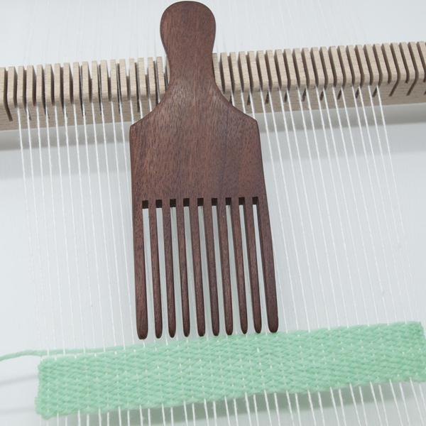 木織り織機くしDIY織機編み物もつれを解く編組織機ツール