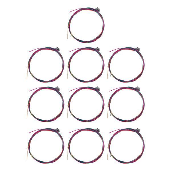 説明:[高品質素材]: このアコースティックギター弦は高品質のスチールワイヤーで作られています. 各セットには6本の弦が含まれ.パッケージには10セットの弦が含まれています. [ギター弦]: 明るく高品質なアコースティックギター弦で.美しい...