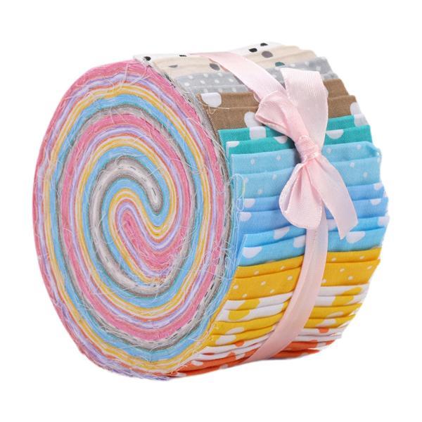 説明:[高品質素材]: ジェリーロール生地はコットンとポリエステル製で.手触りが柔らかく快適に使用でき.繰り返し洗濯しても色が新鮮で明るく保たれ.壊れにくく.長期間使用できます. [サイズ]: 便利な幅6.2cm.長さ100cmで.切りやす...