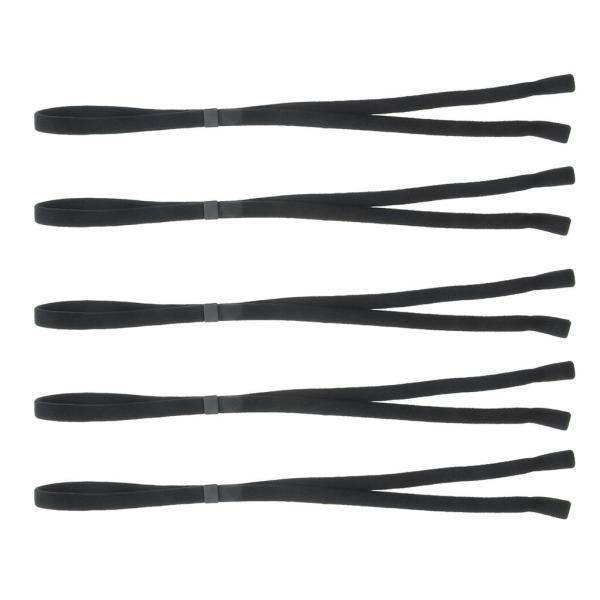 説明: 5個のアンチスリップスポーツメガネストラップサングラス眼鏡紐紛失することなく眼鏡をしっかりと保持し.落ちないようにしてください簡単な取り付けのためのアイウェア端部のゴムループさまざまなニーズに合わせて調整可能なデザイン.ほとんどの人...