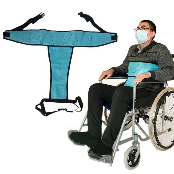 車椅子のシートベルトを無効にする患者のためのクイックリリース