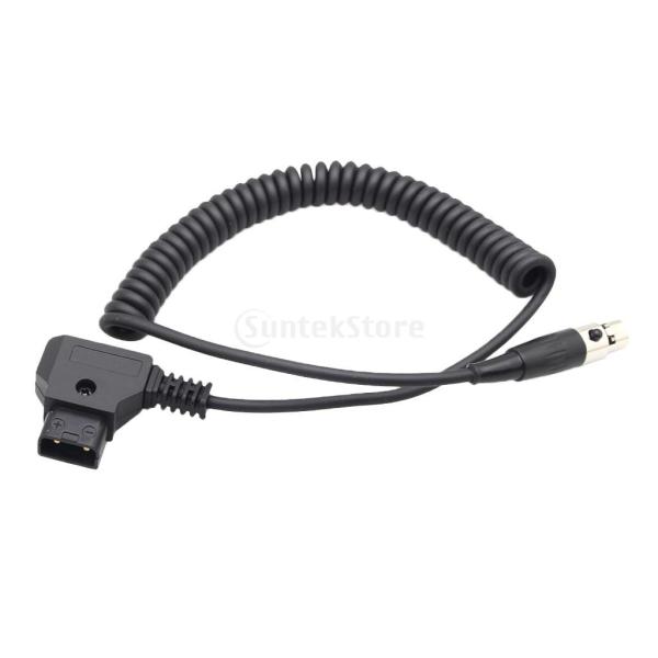 Flameer XLRケーブル Dtap オス→メス 4ピン カメラ TVlogicモニター用 電源アダプタ 12V 高品質