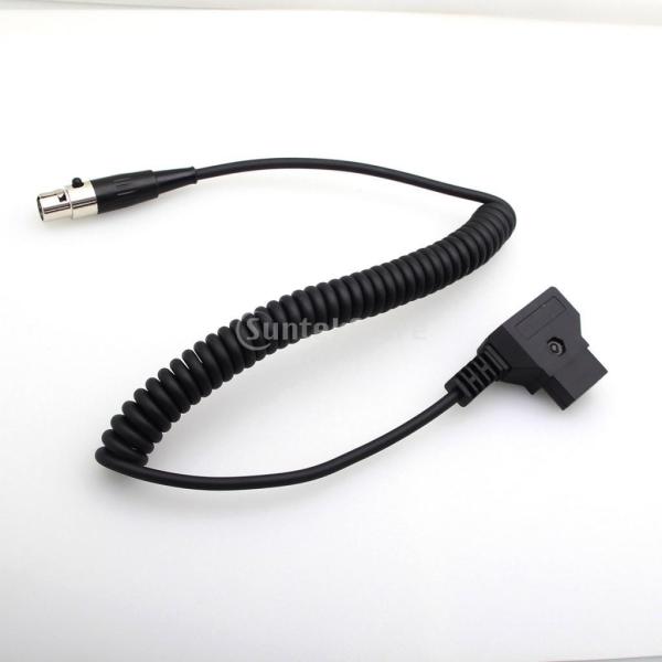 Flameer XLRケーブル Dtap オス→メス 4ピン カメラ TVlogicモニター用 電源アダプタ 12V 高品質