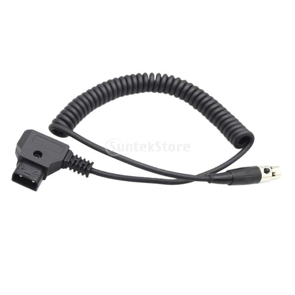 Flameer XLRケーブル Dtap オス→メス 4ピン カメラ TVlogicモニター用 電源アダプタ 12V 高品質