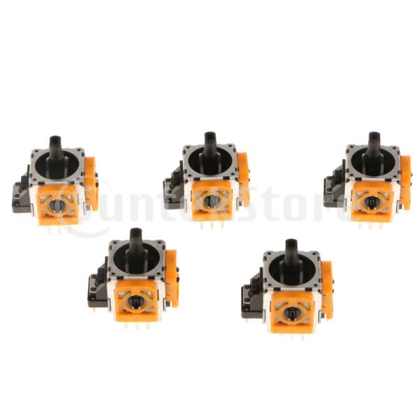 説明:互換モデル:Sony PS4コントローラ用破損した3Dジョイスティックの軸と親指のスティックを交換してください. 壊れた.磨耗した.または損傷した部品を交換してください. それはあなたのコントローラを正常に動作させるでしょう. プロフ...