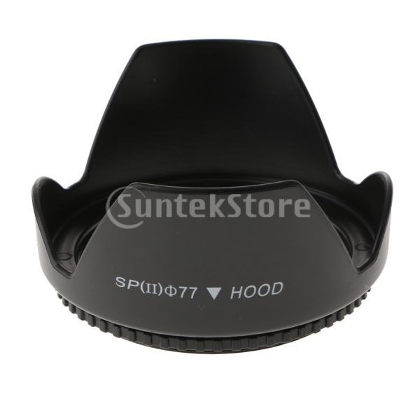 説明:すべての77mmレンズまたはフィルターと互換性があります. 画像のコントラストを下げ.軽い撮影や夜間の撮影中にレンズに入る周囲の干渉光を避けてください. バックライト.サイドライトまたはフラッシュ撮影の場合.非画像光の侵入を防ぎ.スモ...