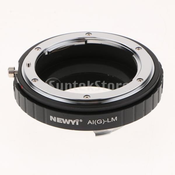 FLAMEER レンズアダプタ Nikon G AI Dレンズ to Leica LMカメラ LM-EA7 AIG-LMレンズアダプタ