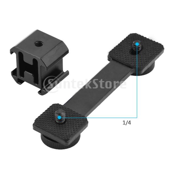 DJI OSMO Mobile 2用コールドシューメタルエクステンションブラケット