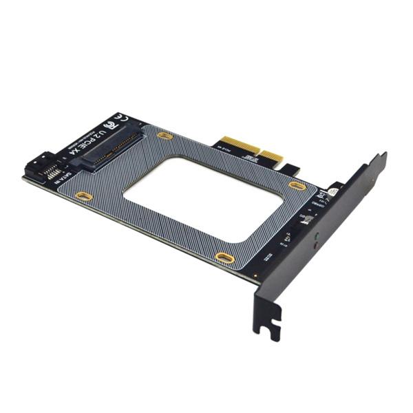 Pci Eライザー3 0 4xに2 5インチu 2 Sff 8639拡張カードpci E Sata Sasアダプタデスクトップ Pc コンピ Stkショップ 通販 Yahoo ショッピング