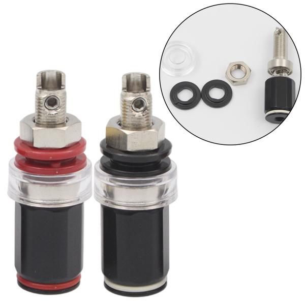 説明:バナナプラグにより??.スピーカーの設置が簡単になります.これらは.従来のバインディングポストを使用するアンプまたはスピーカー用に設計されています.このスピーカー端子は.4mmバナナプラグ.スペード端子.または裸線に適しています.銅+...