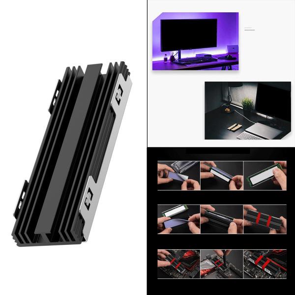 説明:M.2 2230/2242/2260/220/2280およびその他の4サイズのソリッドステートドライブ超薄型ラジエータはノートブックと単一の狭いスペースヒートシンク用に設計されていますアルミニウム合金.ワンピース設計.多孔質放熱構造....