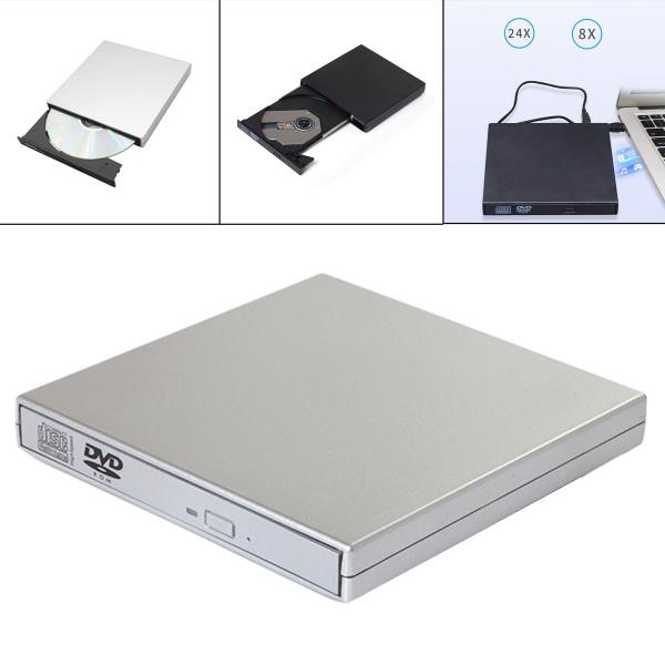 Usb2 0外付けdvdドライブレコーダーcdバーナーdvd Rwノートパソコン用pcシルバー Stkショップ 通販 Yahoo ショッピング