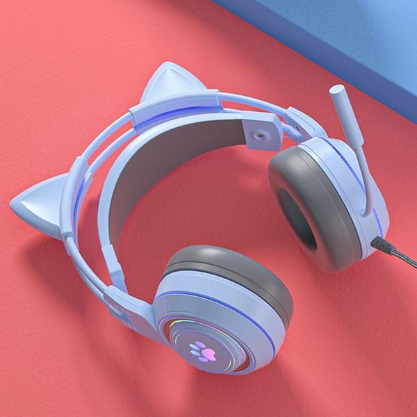 有線ゲーミングヘッドセットsy G25 マイクusb For Pc For Android Ios For Vr Blue Stkショップ 通販 Yahoo ショッピング