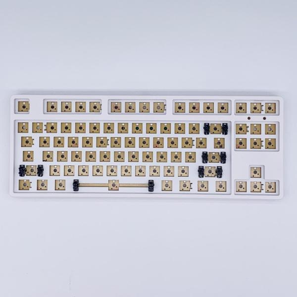 87キーDIYメカニカルキーボードキットホットスワップ可能スイッチ 
