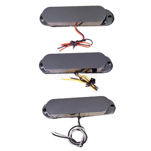 3個 ギター シール シングルコイル ピックアップ ST SQ