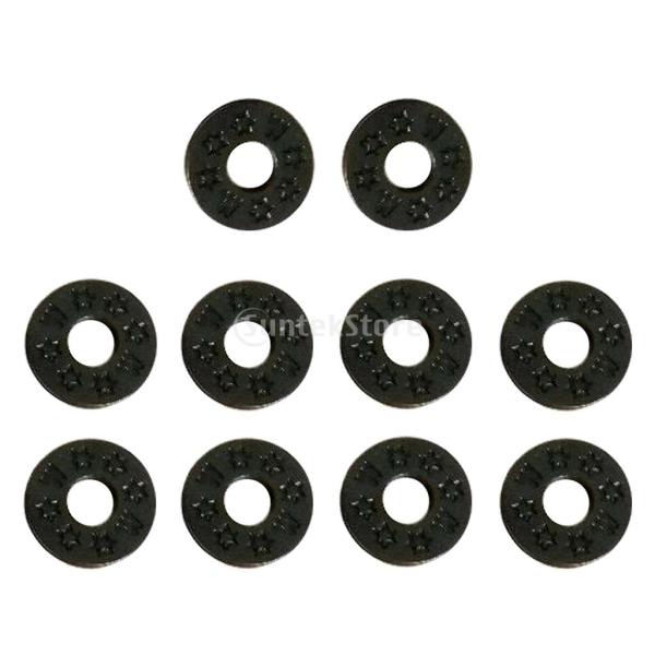 10個セット ギターストラップブロック ラバー ストラップロックワーサー 楽器アクセサリー