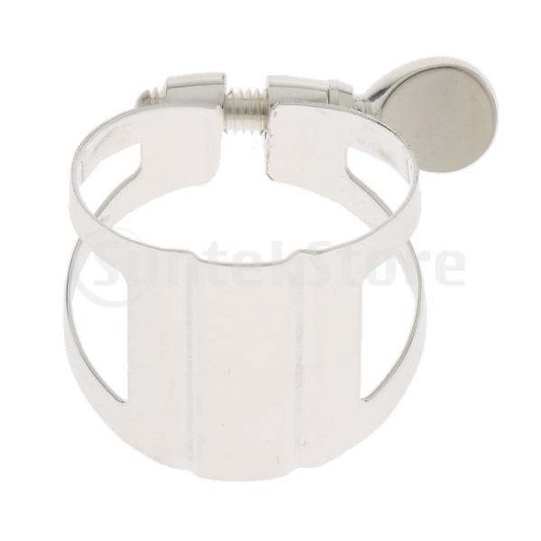 説明:風の楽器のためのネックスクリューを備えたクラリネットマウスピース結紮クリップ。 絶妙な職人技、魅力的な硬い光沢のある金仕上げ。 かわいらしい音が聞こえます。 クラリネットのマウスピースに最適です。 材質：金属サイズチャート:高さ： 2...