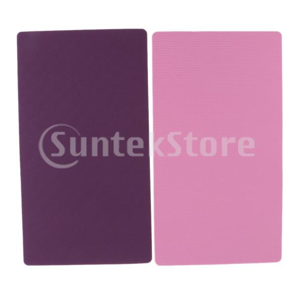 説明:表面の質感が硬い床にしっかりと固着し、滑りにくくなっています手、手首、膝、ひじ、または少し余分なクッションが必要な場所に最適です。 サイズ：約380 * 210 * 5 mm、旅行にも外にも持ち運ぶのに十分な大きさでポータブルヨガのパ...