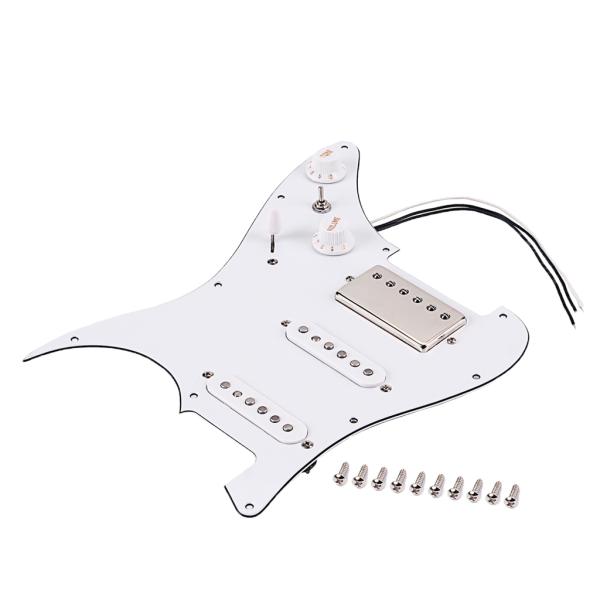 最安 Sshの実用的なエレキギターはピックアップの楽器部品が付いている反傷の版をワイヤーで縛りました 新品即決 Www Muslimaidusa Org