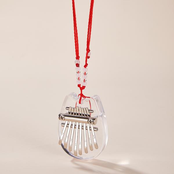 説明:かわいい形のこのカリンバは.透明なアクリル素材でできており.美しい外観と絶妙な仕上がりです.簡単な演奏と素早い学習.それをあなたの手で握って.そしてそれをあなたの親指でつまむだけで.クリアでメロディアスなサウンドを作成します.小型で持...