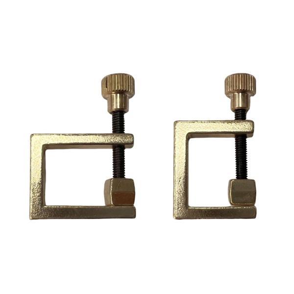 説明:耐久性のあるバイオリン    クランプ Luthier Maker ツール.エッジ近くの亀裂を修復するためのプロフェッショナル  クランプ.ヴァイオリンの継ぎ目/クラッククランプ.調整可能な精密ガイドロッド.使いやすい銅製です.ヴァイ...