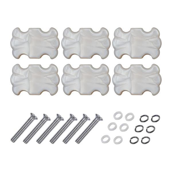 説明:[パッケージ内容]マウントハードウェア付き6個のギターチューニングペグボタンは.エレキギターやフォーククラシックギターのヘッドボタンに広く適用できます.[耐久性のある素材]ギターチューニングペグキャップノブは高品質のABS素材で作られ...