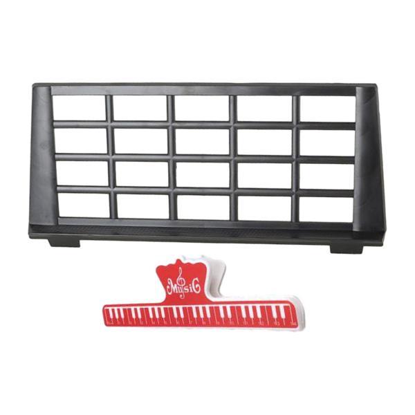 説明:[軽量でポータブル]黒い譜面台は軽量でコンパクトで.持ち運びが簡単で.保管や旅行への持ち運びも簡単です.[機能]:音楽の演奏練習などの際に楽譜本を固定します.[耐久性]: 楽譜ホルダーはPP素材で作られており.長期間の使用に耐えます....