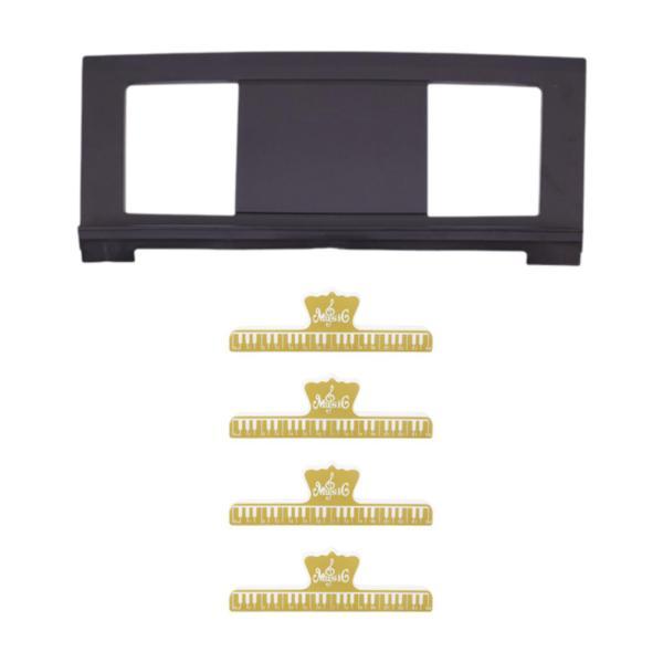 説明:[便利な譜面台]: 電子ピアノ譜面台は.演奏中に楽譜を見やすくすることでミュージシャンを支援するように設計されており.シームレスな演奏体験を保証します. [安全な音楽クリップ]: 電子キーボード譜面台には.楽譜をしっかりと固定する4つ...