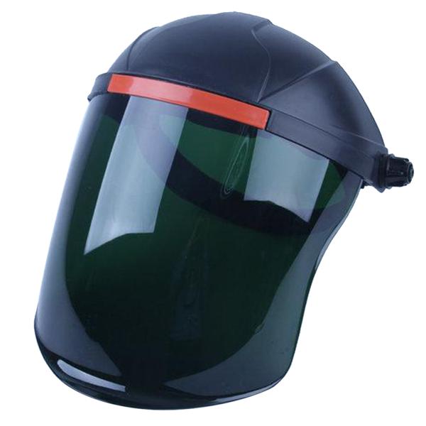 黒+緑 溶接面シールド レンズ溶接ヘルメット