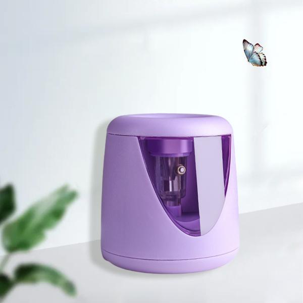 自動電気鉛筆削り校舎usb 電池紫色 Stkショップ 通販 Yahoo ショッピング