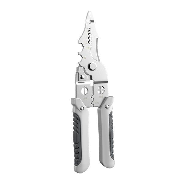 説明:[デザイン]: この電気圧着工具には.簡単に切断できる滑らかな大きなポートがあり.長さは8.46インチです.[人間工学に基づいたハンドル]: 当社のワイヤープライヤーツールは.二重に巻かれたゴム製ハンドルが特徴で.快適に使用できます....