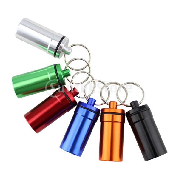 説明:陽極酸化アルミニウム合金材料と防水設計.使用中耐久性シールOリング.ねじ込み式カバー.丸薬.錠剤.小さなフリント.マッチなどを入れることができます携帯に便利なキーホルダー付きで.バッグやベルトに取り付けられますこの防水ケースは.あなた...