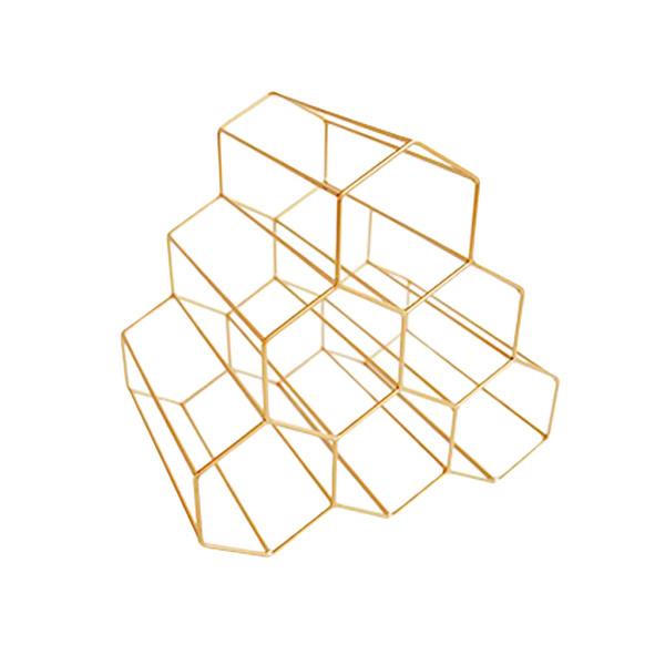 説明: 6本のワインを入れることができます(最大) 直径8.8cm以下のワインボトルに適しています. 適用シーン:ホーム.バー.ウェディングパーティーなど色:ゴールド.ローズゴールド.フランスゴールド素材:長さ:約28.5cm / 11.2...