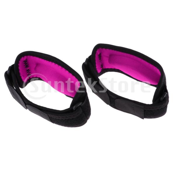 説明:男性と女性の両方のための圧縮パッド付き1ペア肘ブレース. 軽量.滑り止め.通気性.快適.調節可能.ソフト.フレキシブル.  2本の調節可能なストラップが装備されていて.それはあなたがあなたの快適さのレベルで締めたり緩めたりすることを可...