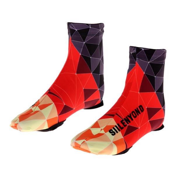 説明:防寒フリースの裏地付き - 防風と防水アウターは冬のライディング中にあなたの足を暖かく.乾燥して快適に保ちますかかとの反射ストラップは.夜のサイクリングの安全性を向上させます - 高強度ジッパーと調整可能な魔法のステッカーはそれを脱い...