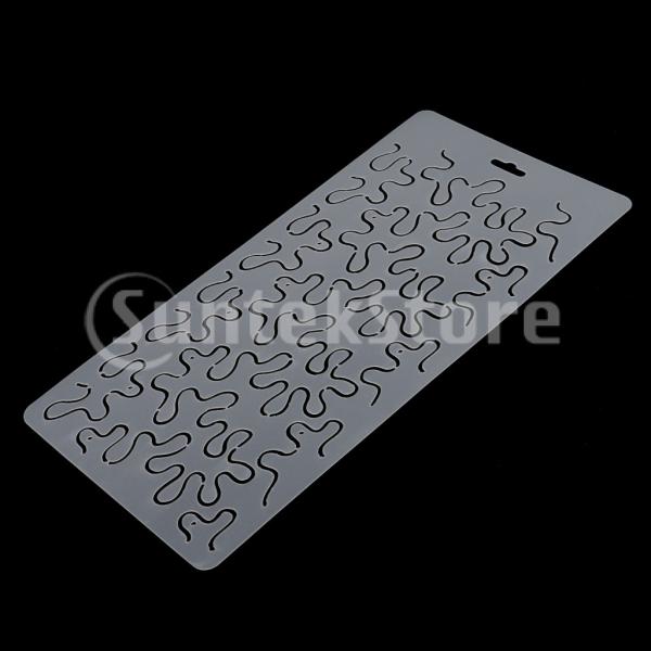 DIYパッチワークミシンクラフトのための様々な形状のプラスチックステンシルキルティングテンプレート