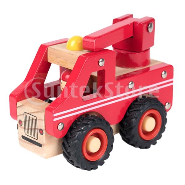 子供 知育玩具 車 トラックモデル 電車模型 木製 おもちゃ DIY 車のおもちゃ 全2種類