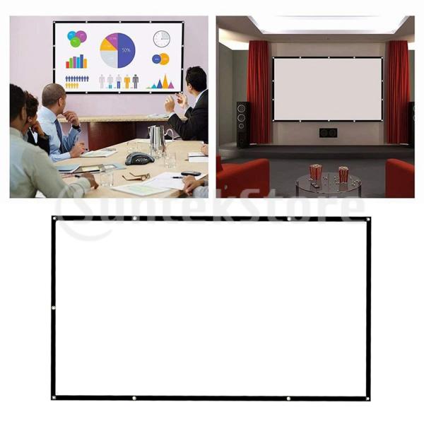 説明:素材:耐久性のためにガラス繊維素材で作られています.退色に強く.強度があり.どんなに折りたたんでもシワになりません折りたたみ式:プロジェクションカーテンは柔らかく.折りたたむことができ.バックパックや持ち運びに便利なハンドバッグに入れ...