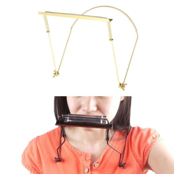 説明:10穴24穴ハーモニカ用ネックホルダー調整可能ハーモニカをマークや残留物から保護するためのパディングハーモニカの速い変化のために設計されたバネ式ホルダー演奏しながら手を離して他の楽器を演奏することができます.仕様:材質:スチールサイズ...