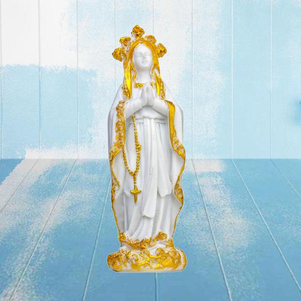 樹脂聖家族像.イエスシリーズキリストカトリック置物宗教彫刻教会ホームオフィスの装飾