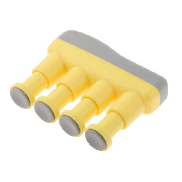 説明:高品質のプラスチック素材で作られており.頑丈で耐久性があります.指の器用さと強さを練習します.ギター.ベース.ピアノ.バイオリンに適しています.ハンドエクササイズグリップ.すべての音楽プレーヤーにとって必須のツール.強度.持久力.柔軟...