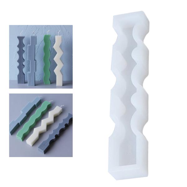 説明:耐久性のあるシリコーン素材でできており.柔軟で再利用可能で.内部は滑らかで光沢があり.樹脂製品の切断や研磨の必要性を減らします.チョコレート.キャンディー.キャンドル.石鹸.ローションスティック.クレヨン.ワックス.ポリマークレイ.パ...