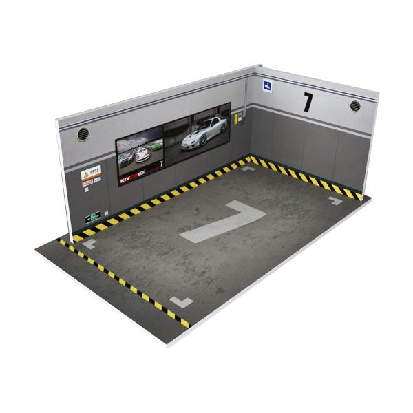 プラスチック1 32駐車場シーンガレージおもちゃの車シミュレーションコレクションの装飾オーナメント Stkショップ 通販 Yahoo ショッピング